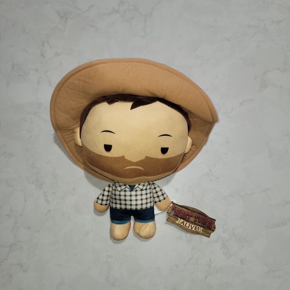 Knott's Berry Farm Ghost Town Alive! Sad Eye Joe 11 1/2" Plush NWT Game Prize